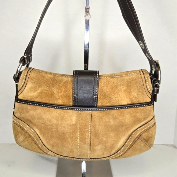 Coach Soho Buckle Suede Shoulder Bag F10917 - Picture 4 of 11